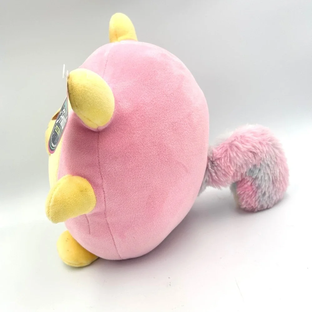 Beamies World Lumi Friends Glow in the Dark Squishy Plush Olivia Pink Yellow NWT